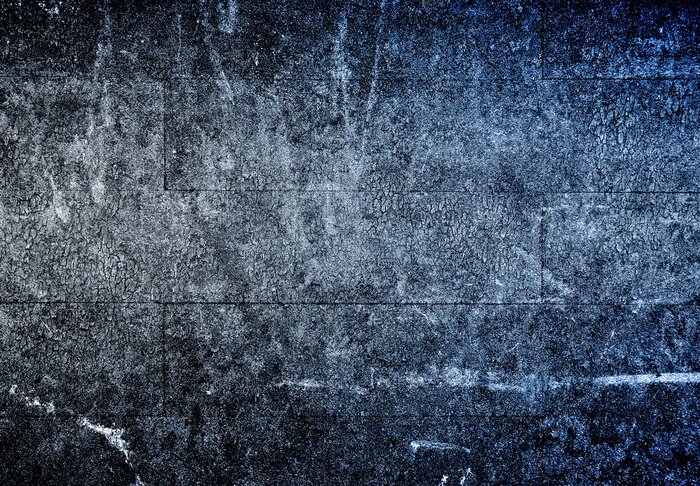 Fototapete Grau-blaue Mauer