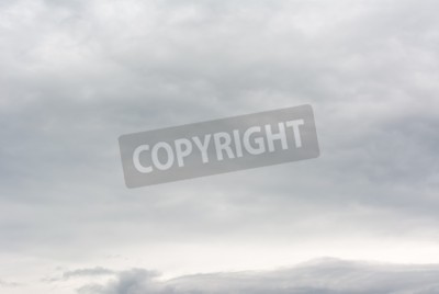 Fototapete Grauer Himmel im Nebel