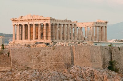Fototapete Griechischer Tempel mit Säulen