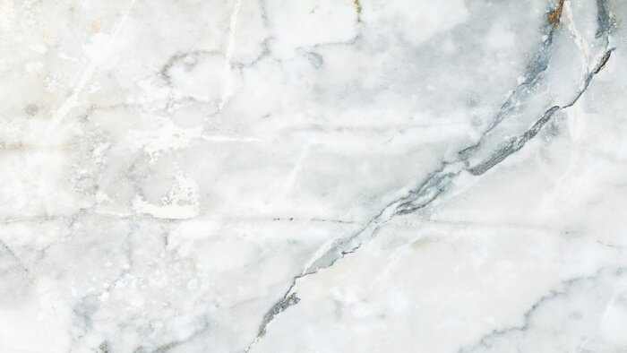 Fototapete Großer Riss im hellem Marmor