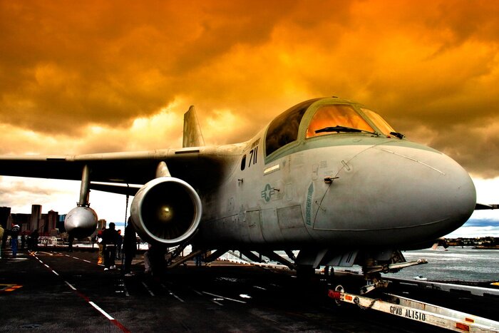 Fototapete Großes Flugzeug