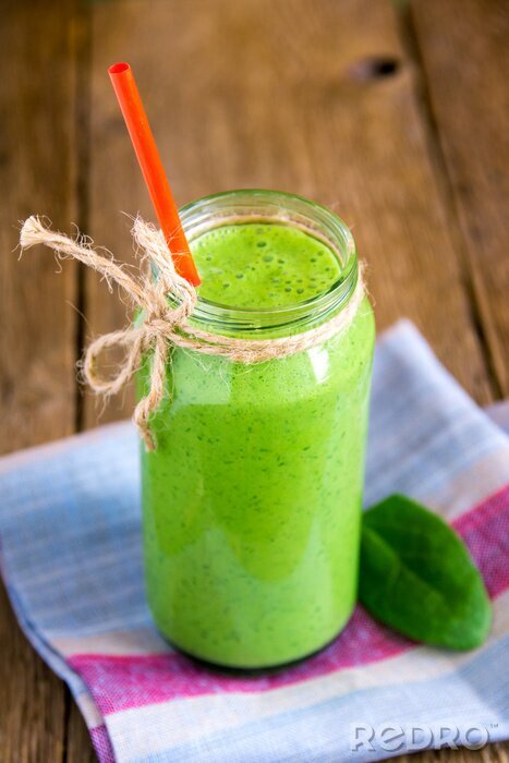Fototapete Grüner Smoothie