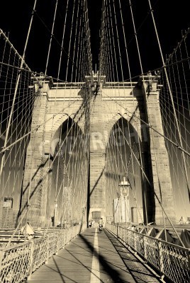 Fototapete Hängebrücke in New York City