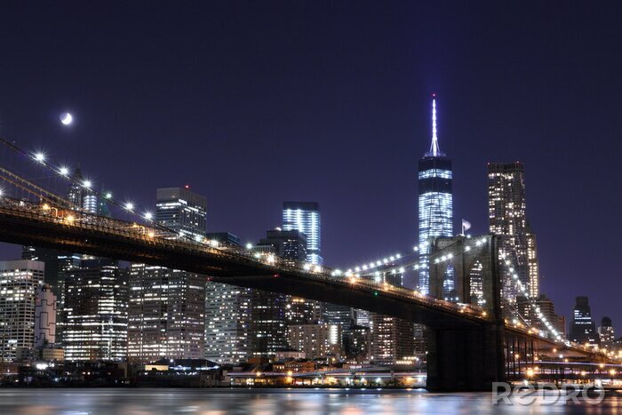 Fototapete Hängebrücke in New York City