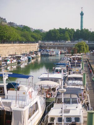 Fototapete Hafen in Paris
