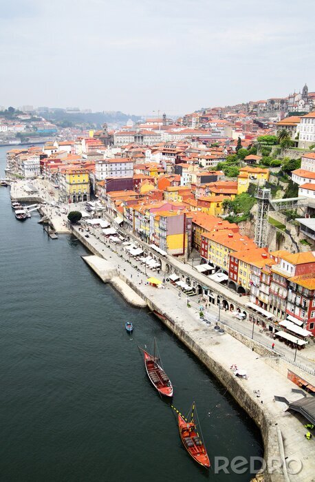 Fototapete Hafen mit Schiffen