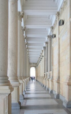 Fototapete Helle Säulen im klassichen Stil