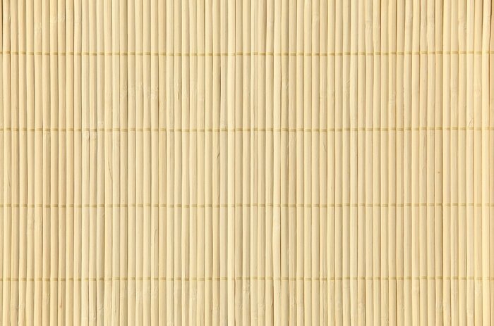 Fototapete Heller brauner Bambus