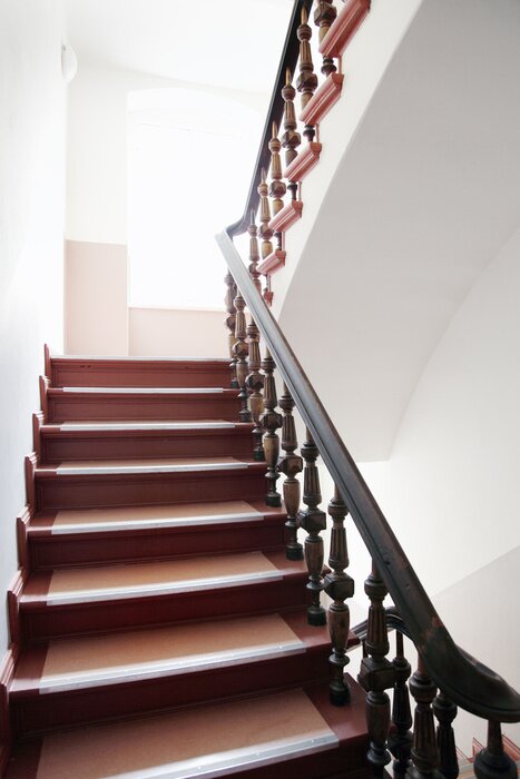 Fototapete Helles Treppenhaus