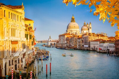 Herbstansicht von Venedig