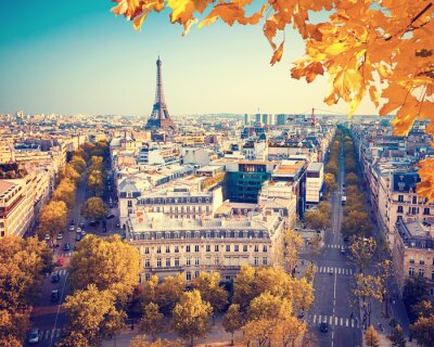 Herbstlandschaft von Paris