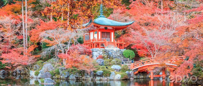 Fototapete Herbstliches Tokio