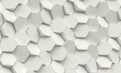 Fototapete Hexagon geometrischen hintergrund