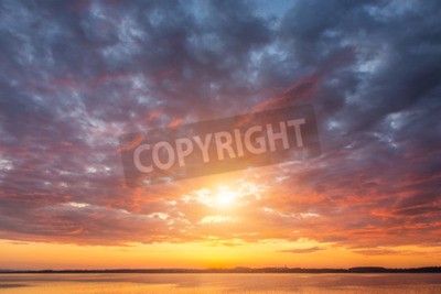 Fototapete Himmel am sonnigen Horizont