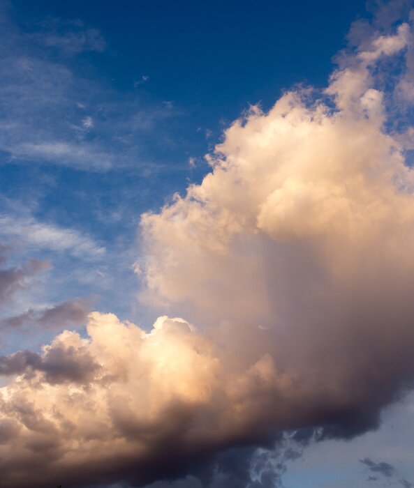 Fototapete Himmel in Abendstunden