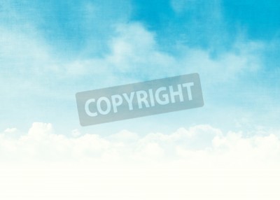 Fototapete Himmel in Blaunuancen