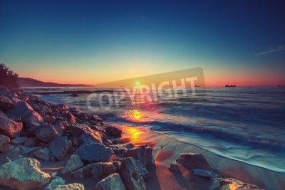 Fototapete Himmel über Ozean