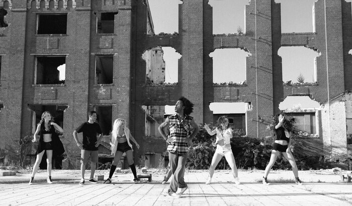 Fototapete Hip-Hop Tänzer