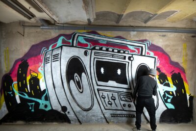 Hip-Hop und Wandgraffiti