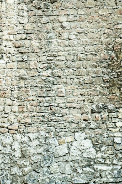 Fototapete Historische alte Steinmauer