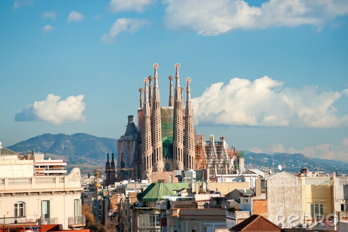 Fototapete Historische Architektur in Barcelona