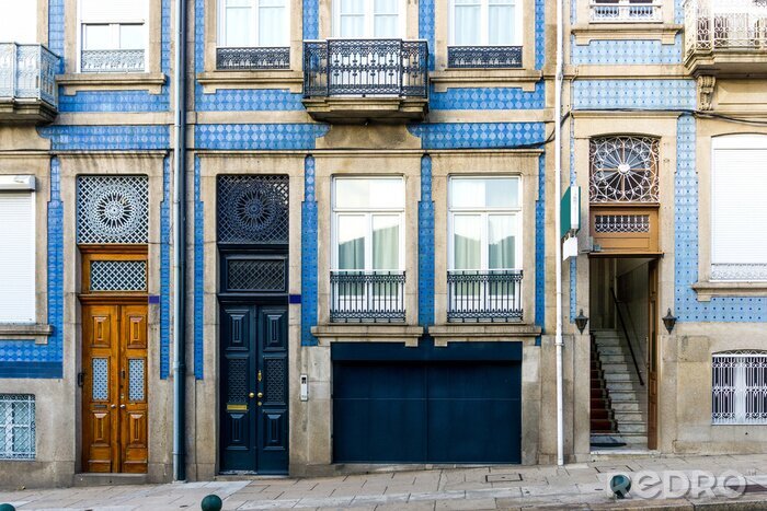 Fototapete Historische Häuser in Lissabon