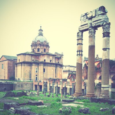Fototapete Historische römische Säulen