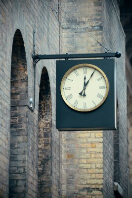 Historische Uhr in London