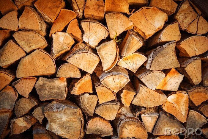 Fototapete Holz skandinavischer Stil