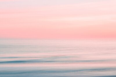 Fototapete Horizont in Pastellfarben