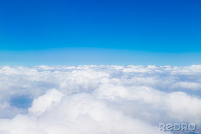 Fototapete Horizont mit Wolken