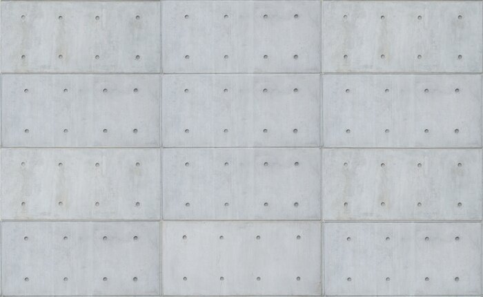 Fototapete Horizontale graue Betonplatten