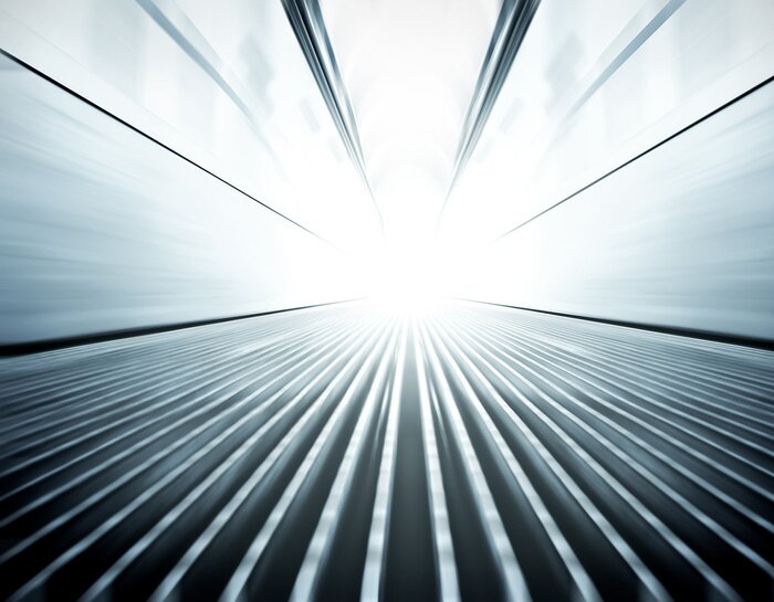 Fototapete Illusion räumlicher Formen