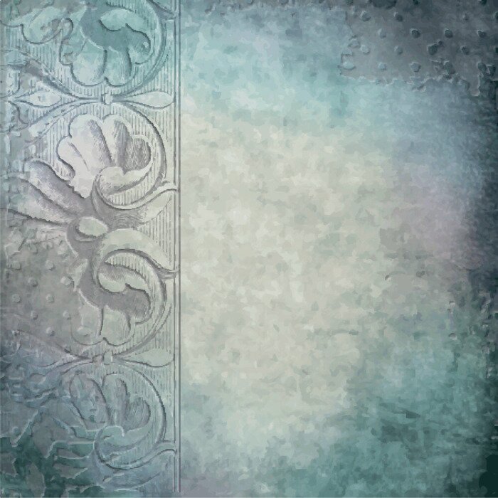 Fototapete Imitation der alten Verzierung