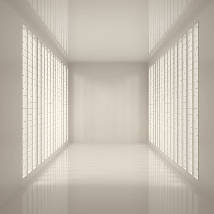 Fototapete Innere des Würfels räumlicher Effekt