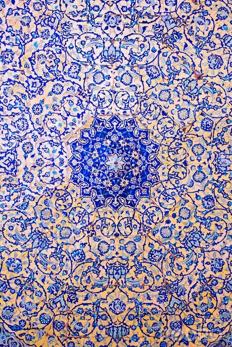 Fototapete Iranische Musterarchitektur