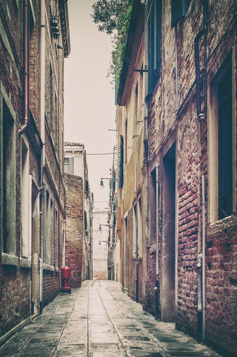Fototapete Italienische Gasse Vending