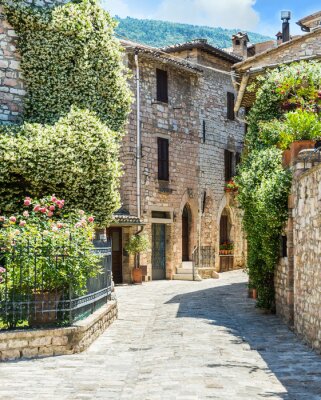Fototapete Italienische Residenzen mit Gärten