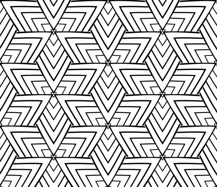 Fototapete Jugendliche Wandabstraktionen geometrisch