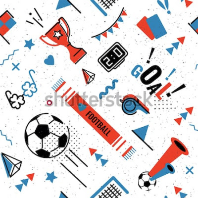 Fototapete Jugendliches Fußballmotiv Memphis