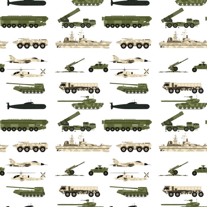 Fototapete Kampffahrzeuge