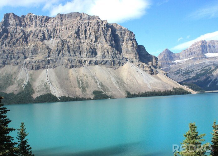 Fototapete Kanadische Berge in Nordamerika