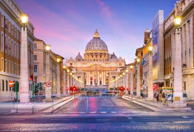 Fototapete Katedrale St. Peter in Rom