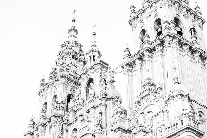 Fototapete Kathedrale von Santiago de Compostela