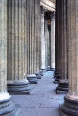 Fototapete Klassische Säulen 3D