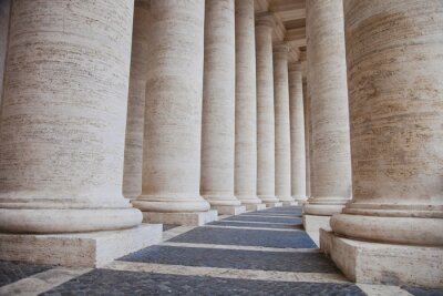 Fototapete Klassische Säulen 3D in Vatikan