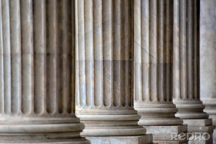 Fototapete Klassische Säulen aus Marmor