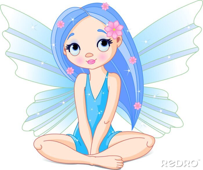 Fototapete Kleine Fee