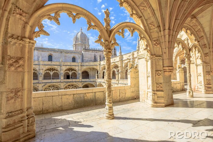Fototapete Kloster in Lissabon