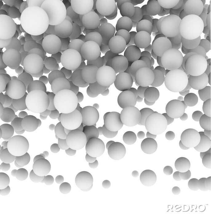 Fototapete Körper 3D hängend